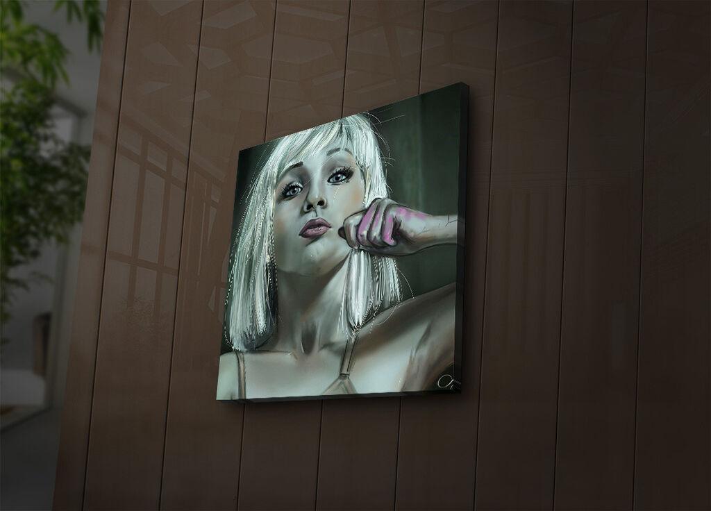 Zidna slika sa LED osvjetljenjem 4040IACT-51, 40x40 cm