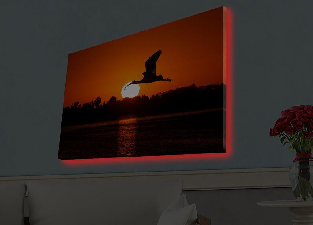 Zidna slika sa LED osvetljenjem 4570HDACT-032, 45x70 cm