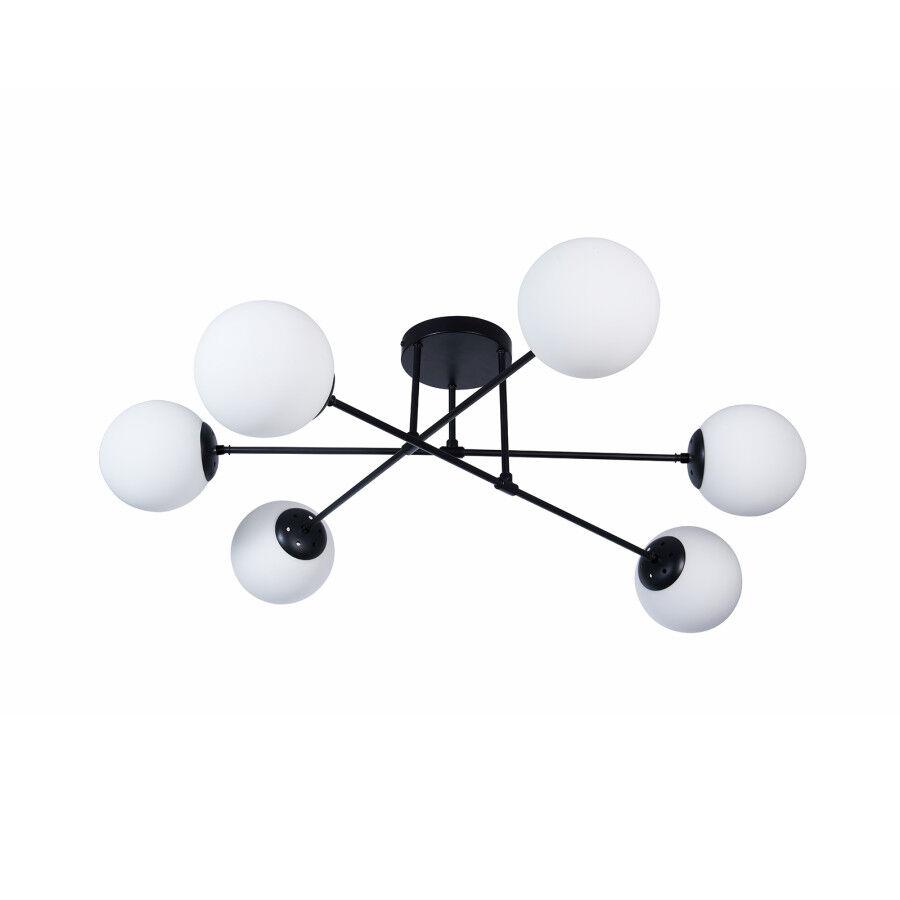 MASS-light Luster Lawrence ML-220817-6R okrugli crni