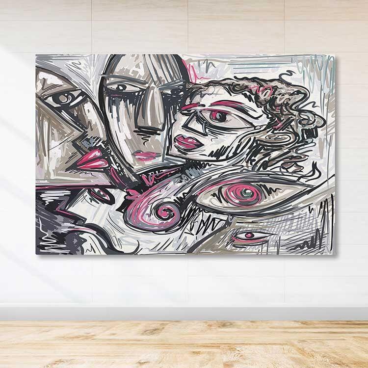 Slika za zid DEV03250100140, 100x140 cm