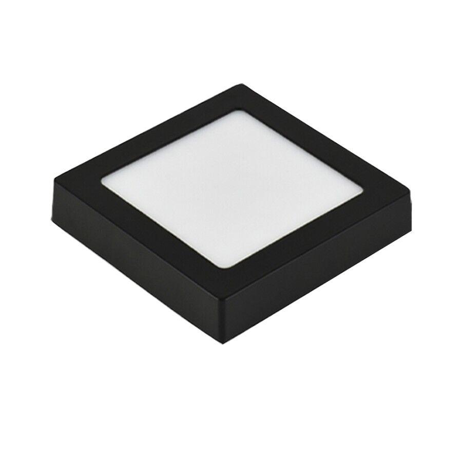 E-light LED panel E-light 30W kvadratni nadgradni 3000K crni