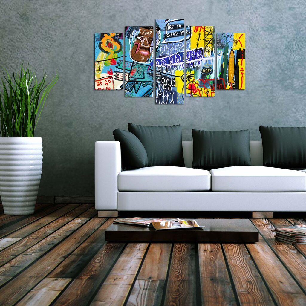 Wallity set figura 5ABSMDF-72, 5 dijelova