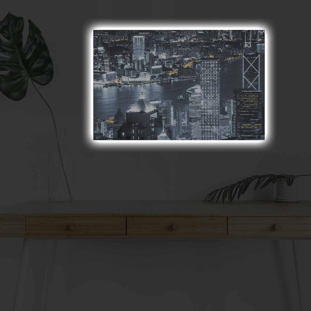 Zidna slika sa LED osvetljenjem 4570DHDACT-122, 45x70 cm
