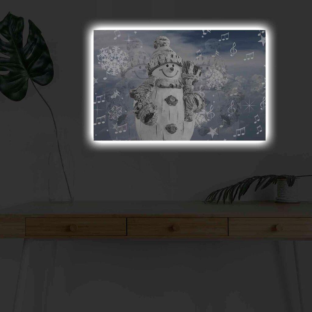 Zidna slika sa LED osvjetljenjem 4570KARDACT - 031, 45x70 cm