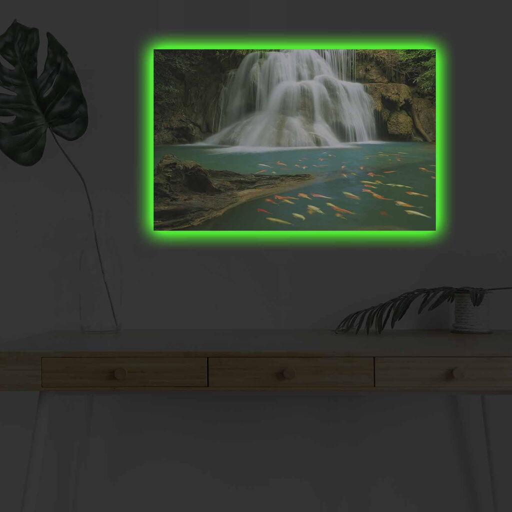 Zidna slika sa LED osvetljenjem 4570DHDACT-024, 45x70 cm