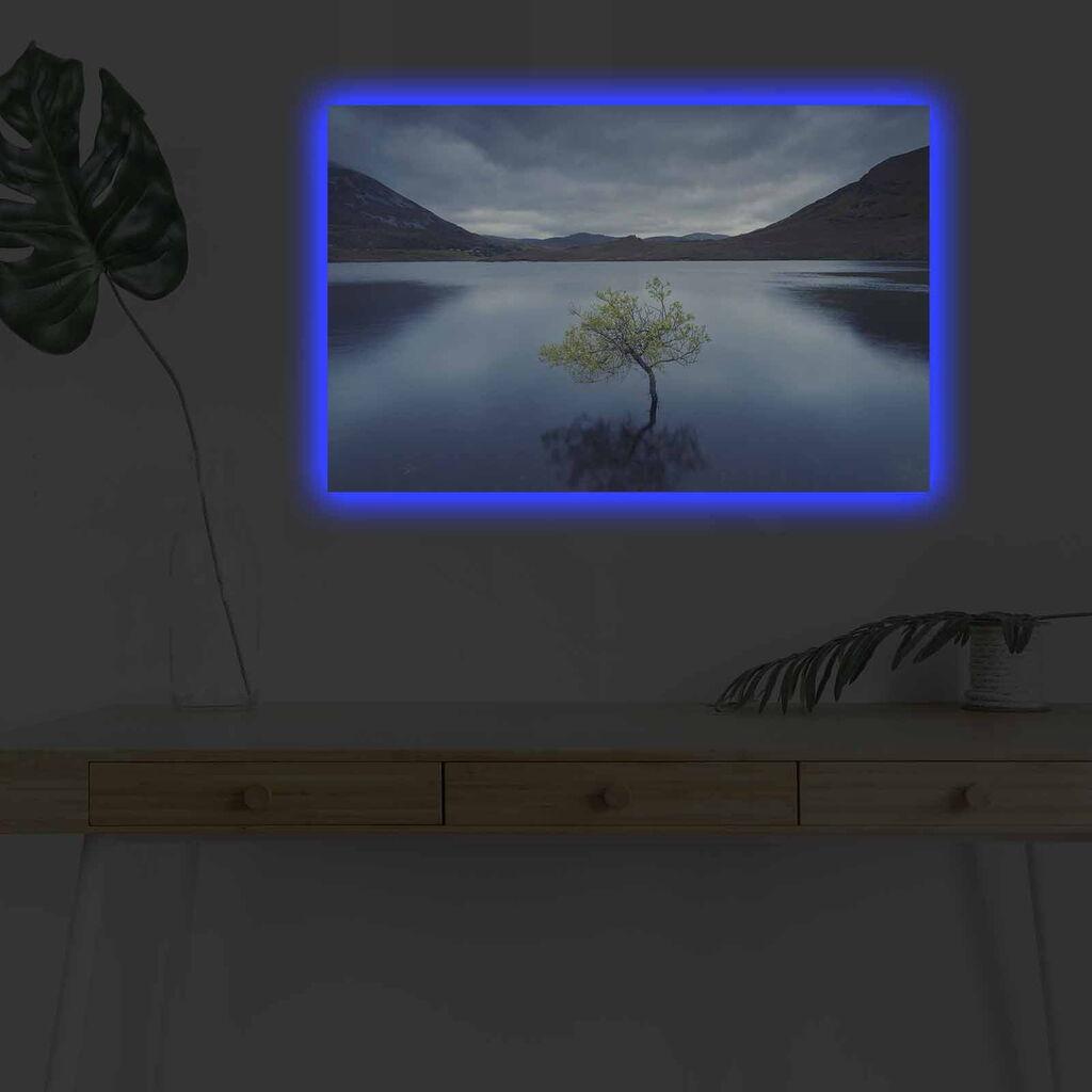 Zidna slika sa LED osvetljenjem 4570DHDACT-008, 45x70 cm