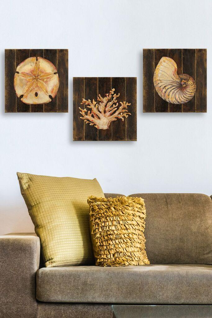 Wallity set slika MDF0100, 3 dijela