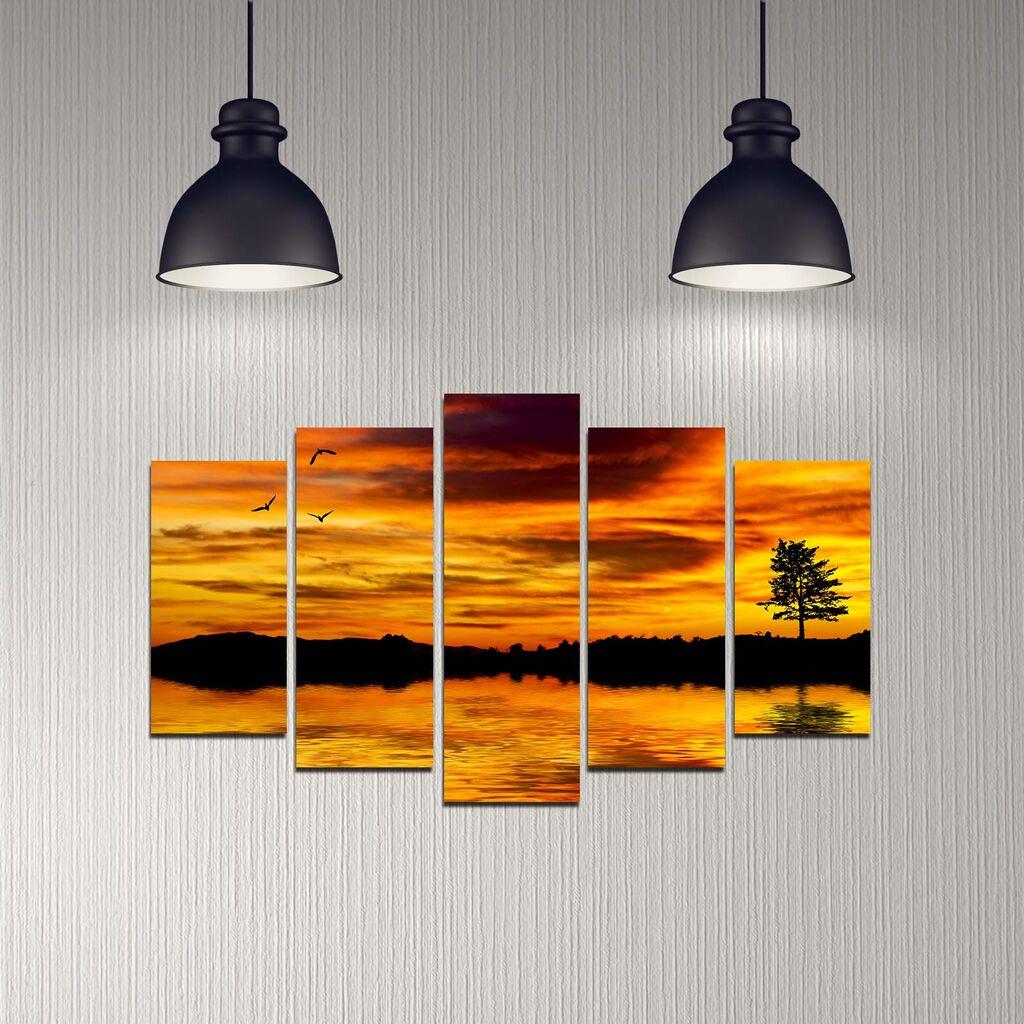 Wallity set, slika 5DMDF-4, 5 dijelova