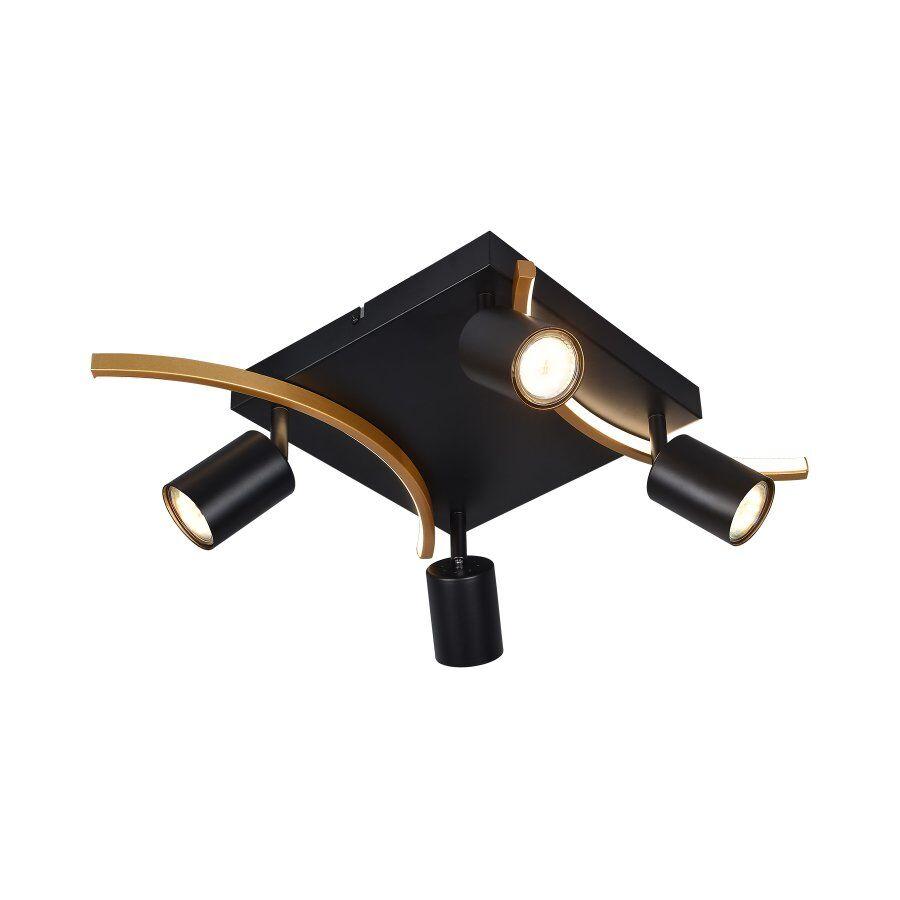 MASS-light Spot lampa Mexico ML-211301-04D Crna kvadratna