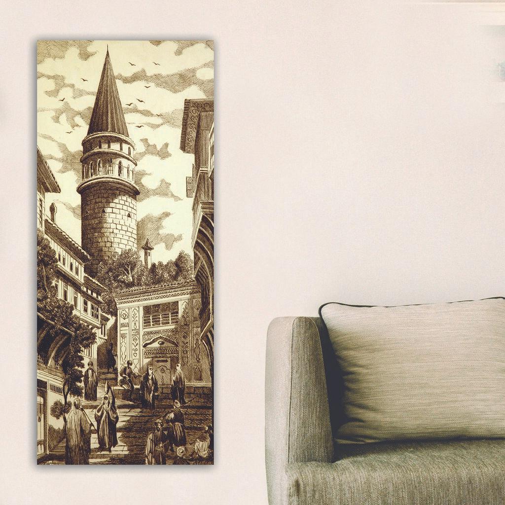 Zidna slika DKYGRV003_50120, 50x120 cm