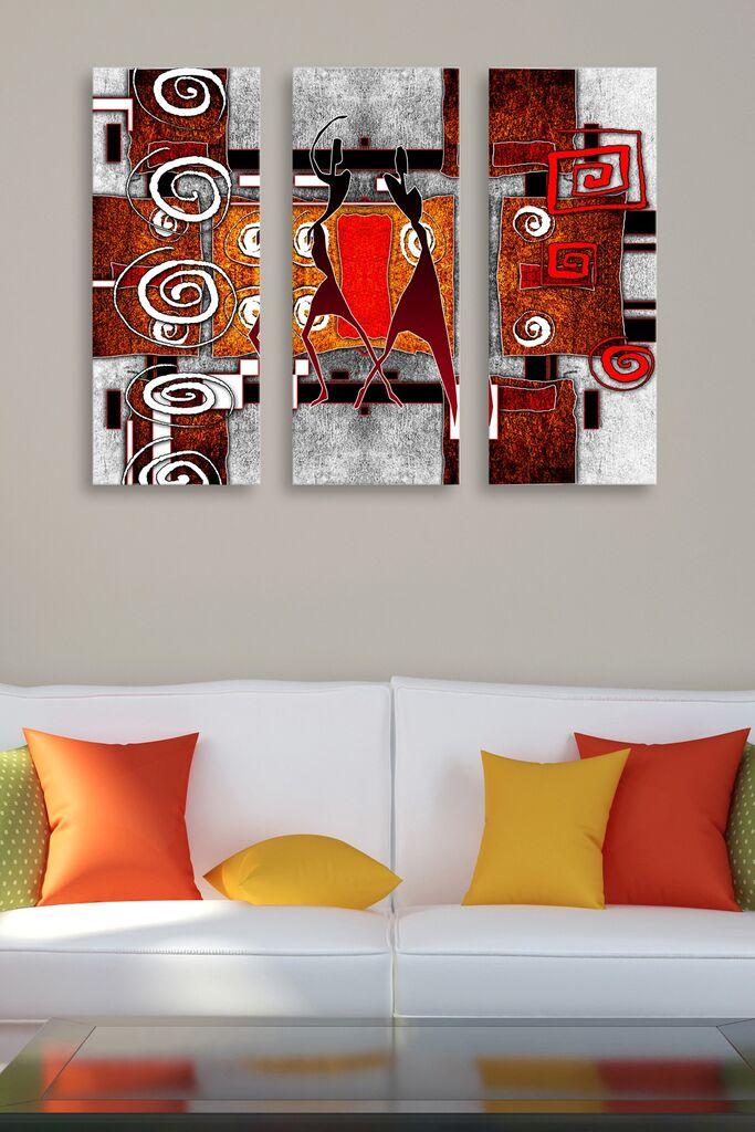 Wallity set slika MDF0001, 3 dijela