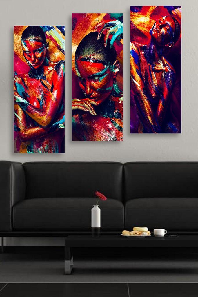 Set slika Wallity MDF0043, 3 dijela