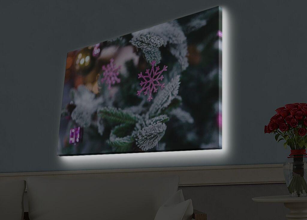 Zidna slika sa LED osvetljenjem 4570HDACT-006, 45x70 cm