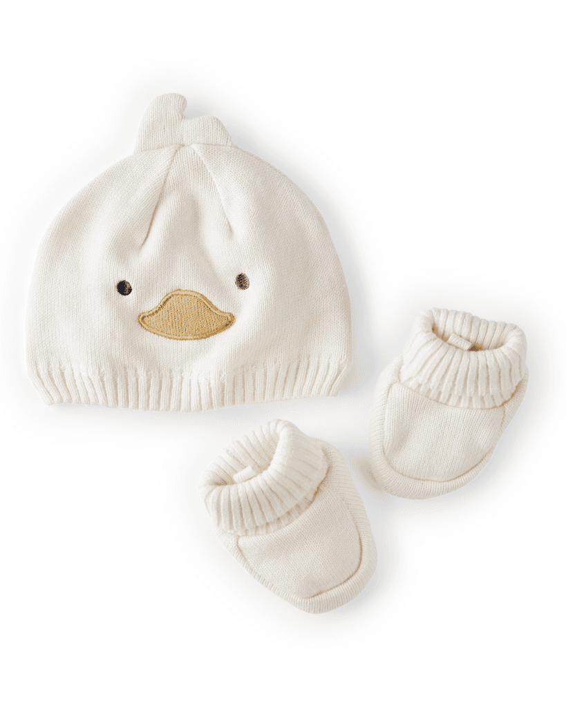 Carters Komplet za bebe, Kapa i Pape, 1T003810, Bež