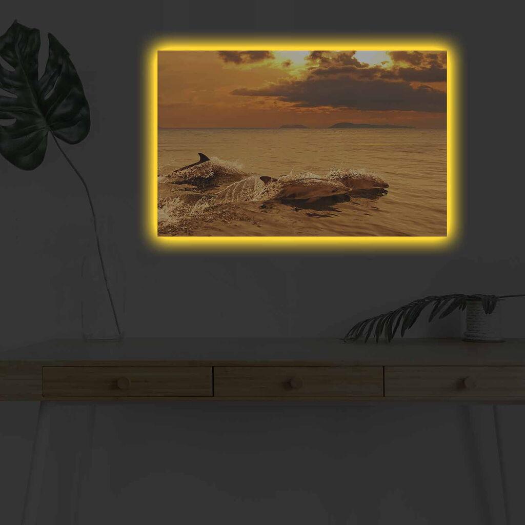 Zidna slika sa LED osvetljenjem 4570DHDACT-096, 45x70 cm