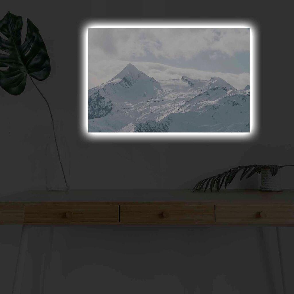 Zidna slika sa LED osvjetljenjem 4570KARDACT - 037, 45x70 cm