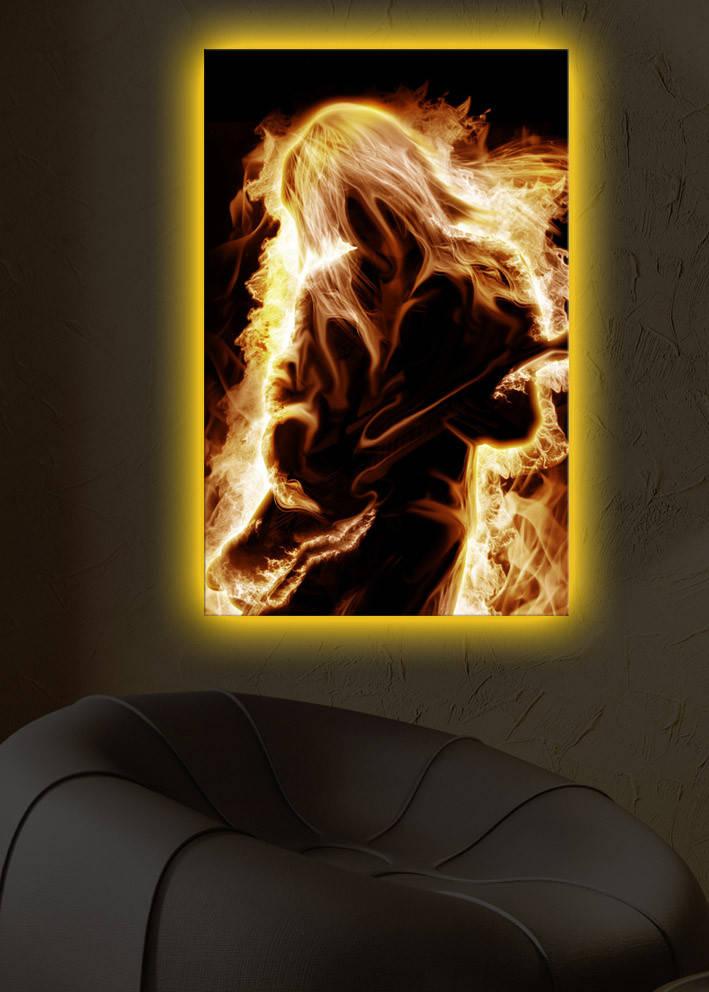 Zidna slika sa LED osvetljenjem 4570DACT-14, 45x70 cm