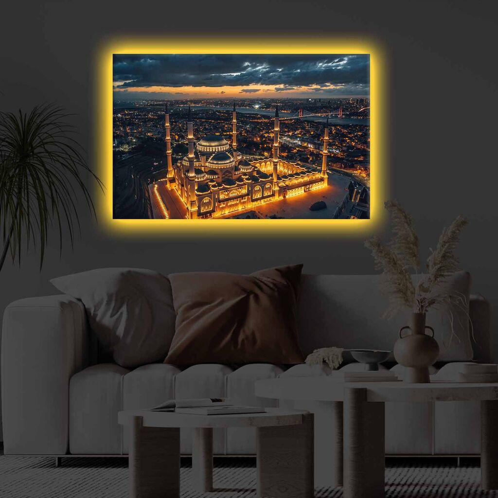 Zidna slika sa LED osvjetljenjem 4570KTLGDACT - 011, 45x70 cm