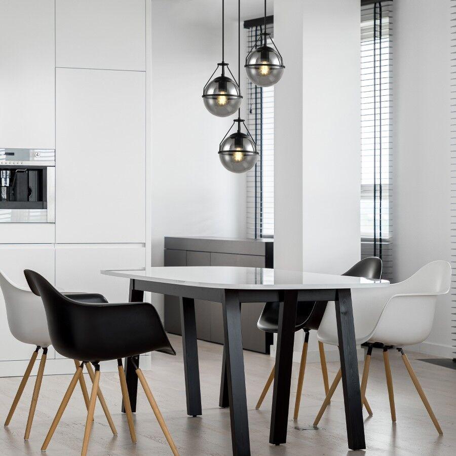 MASS-light Visilica Parma ML-6397-3 okrugla crna