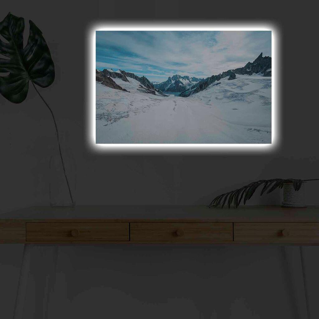 Zidna slika sa LED osvjetljenjem 4570KARDACT - 034, 45x70 cm
