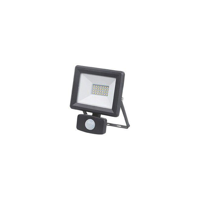 E-light LED reflektor sa senzorom E-light 20W 6400K crni