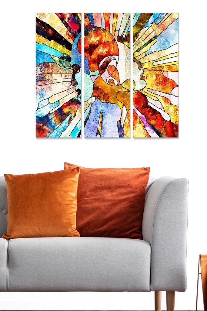 Set slika Wallity MDF1021939786, 3 dijela