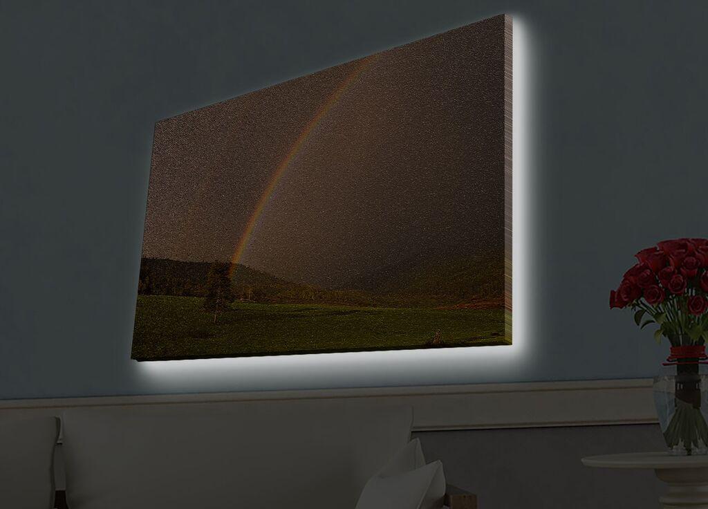 Zidna slika sa LED osvetljenjem 4570HDACT-014, 45x70 cm