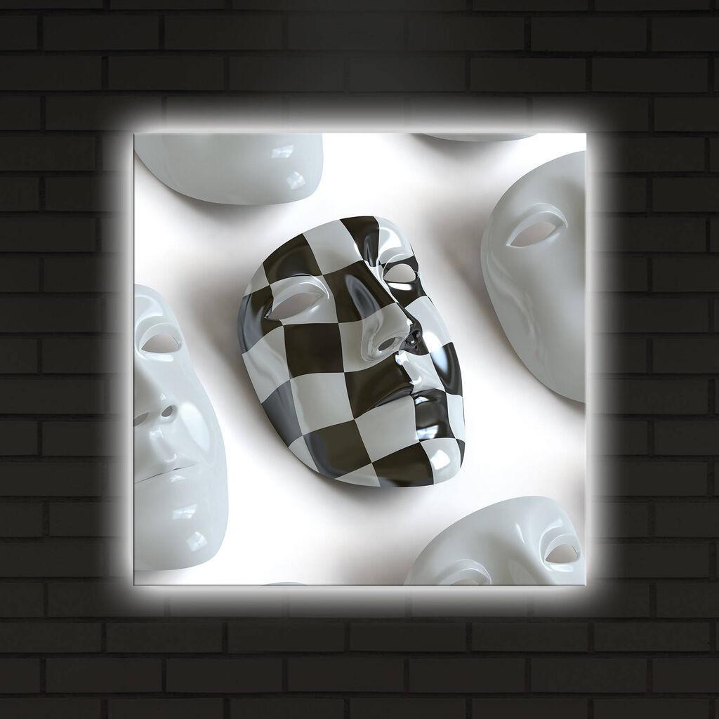 Zidna slika sa LED osvetljenjem 4040DACT-21, 40x40 cm