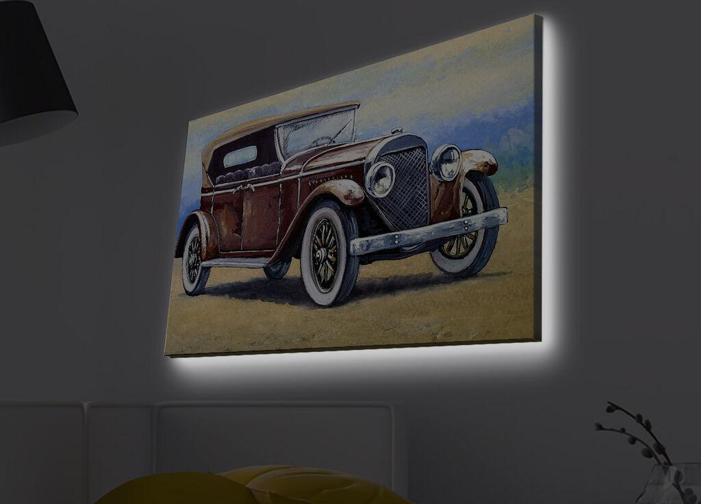 Zidna slika sa LED osvetljenjem 4570MDACT-010, 45x70 cm