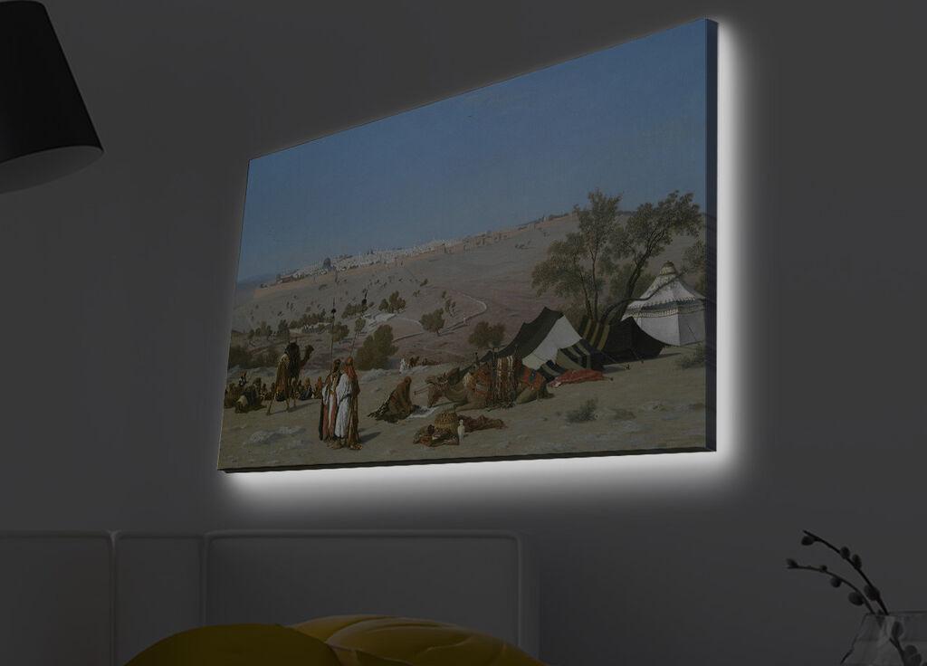 Zidna slika sa LED osvetljenjem 4570MDACT-007, 45x70 cm