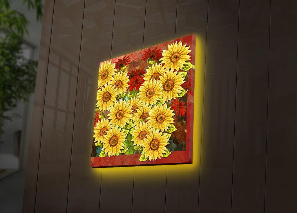 Zidna slika sa LED osvetljenjem 4040DACT-51, 40x40 cm