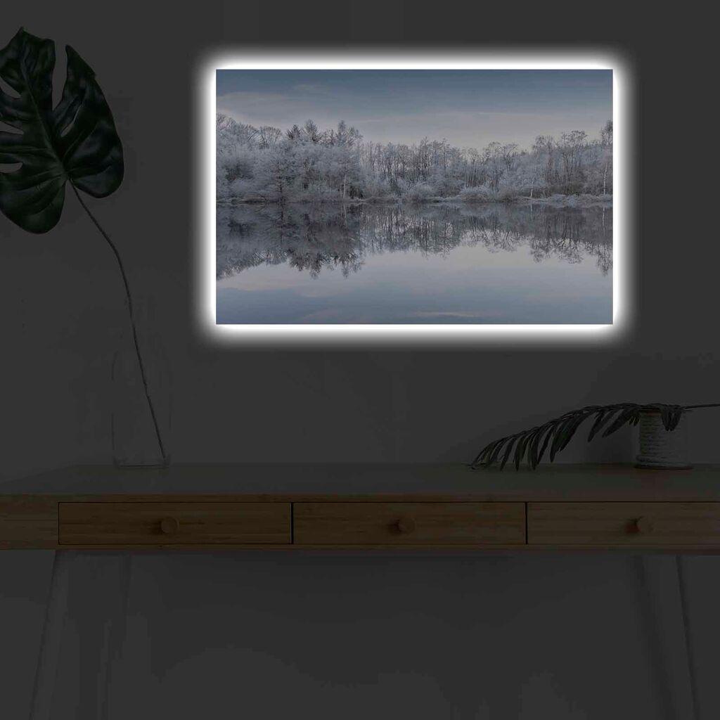 Zidna slika sa LED osvjetljenjem 4570KARDACT - 036, 45x70 cm