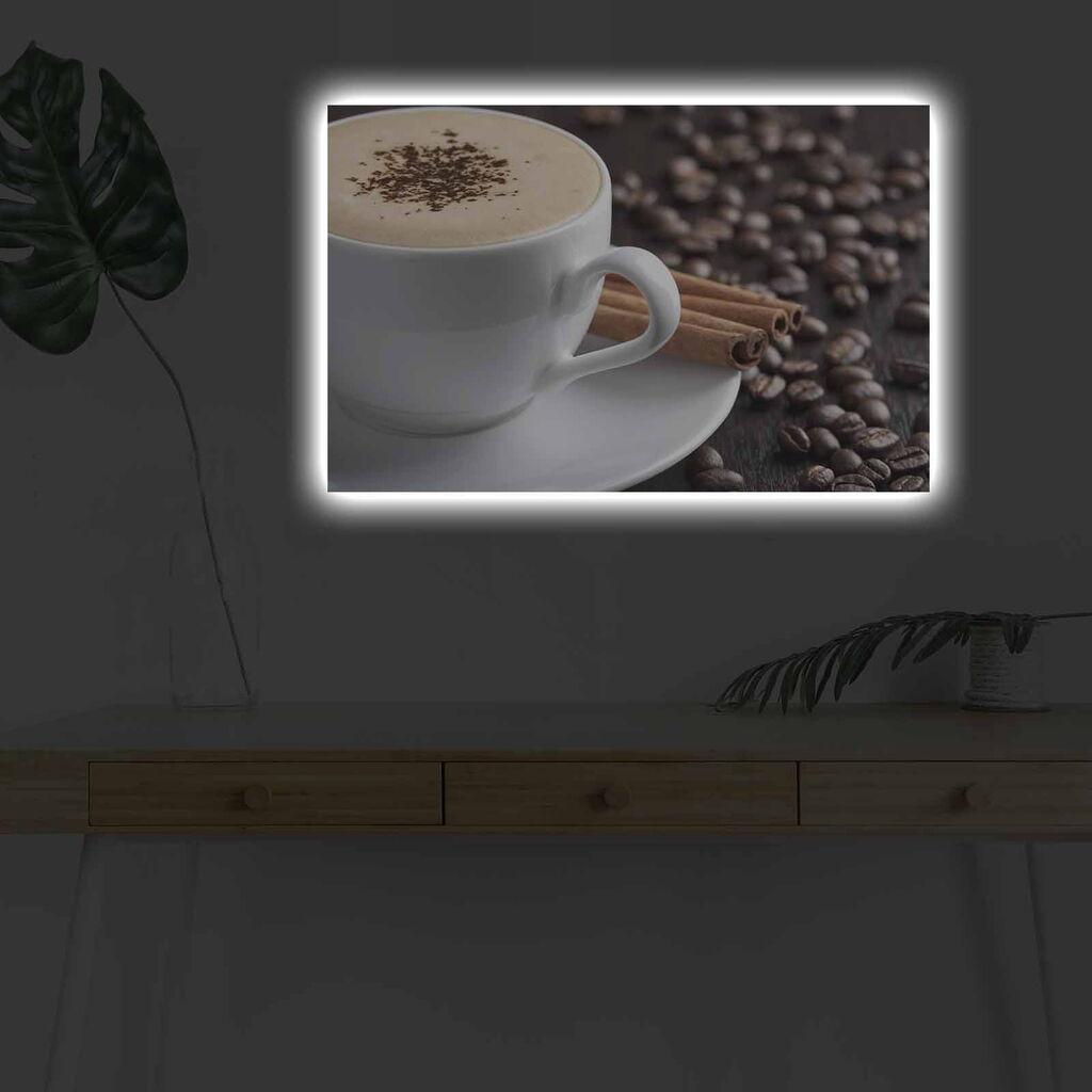 Zidna slika sa LED osvetljenjem 4570KDACT-006, 45x70 cm