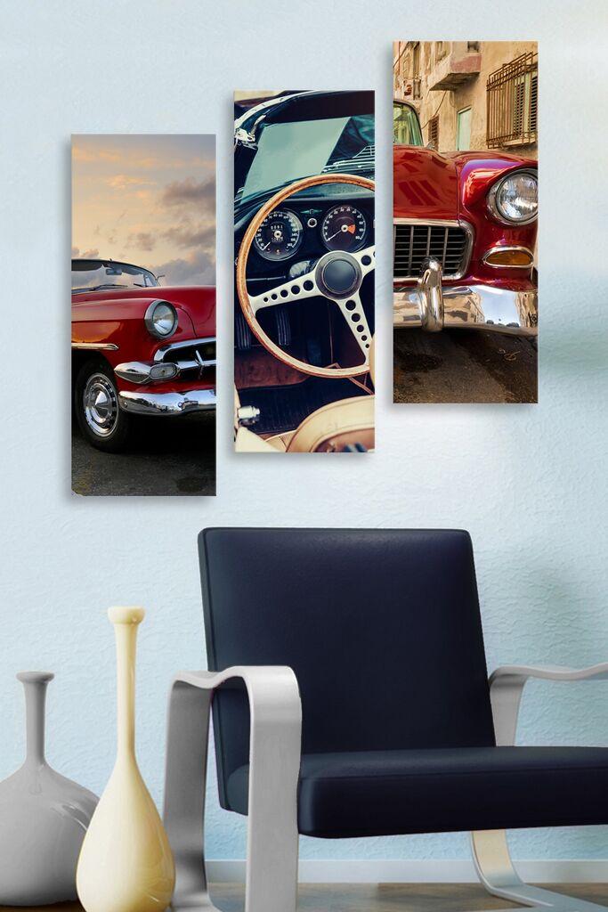 Set slika Wallity MDF0064, 3 dijela