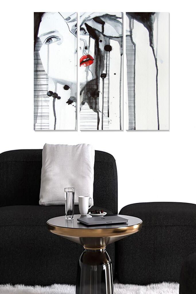 Set slika Wallity MDF110674109, 3 dijela