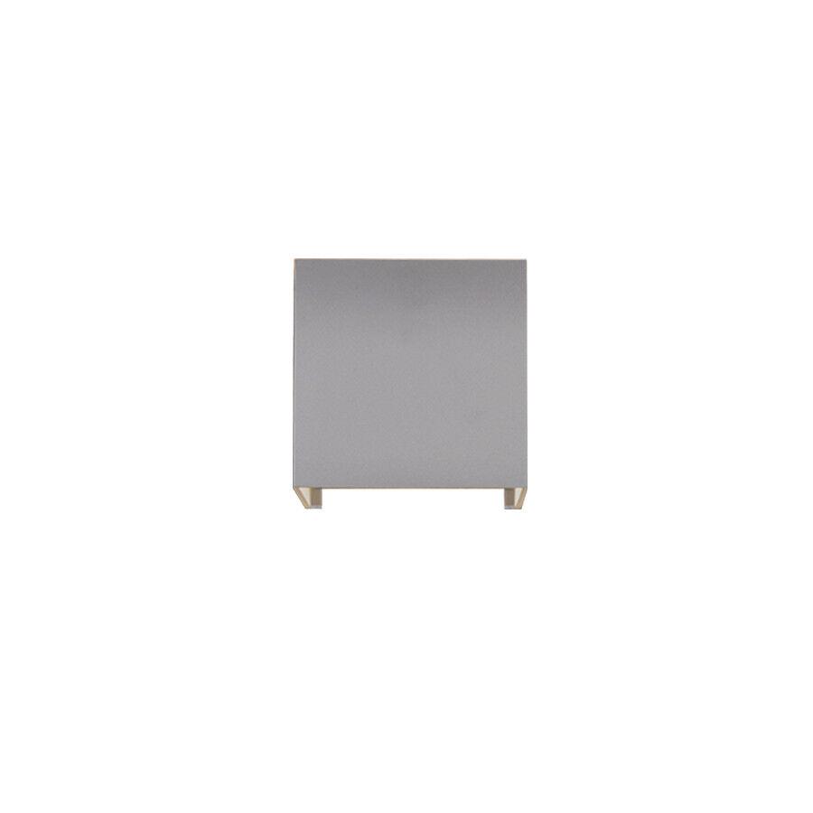 MASS-light Zidna lampa WQ1110 6W 4000K kvadratna siva
