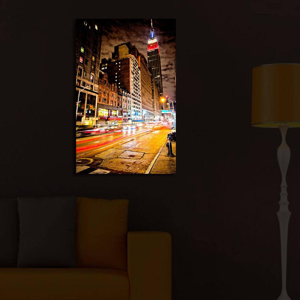 Zidna slika sa LED osvetljenjem 4570IACT-33, 45x70 cm