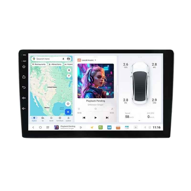 Dudu Multimedija za automobile UIS8581, Android, 9", 4/64GB, 8 Jezgara