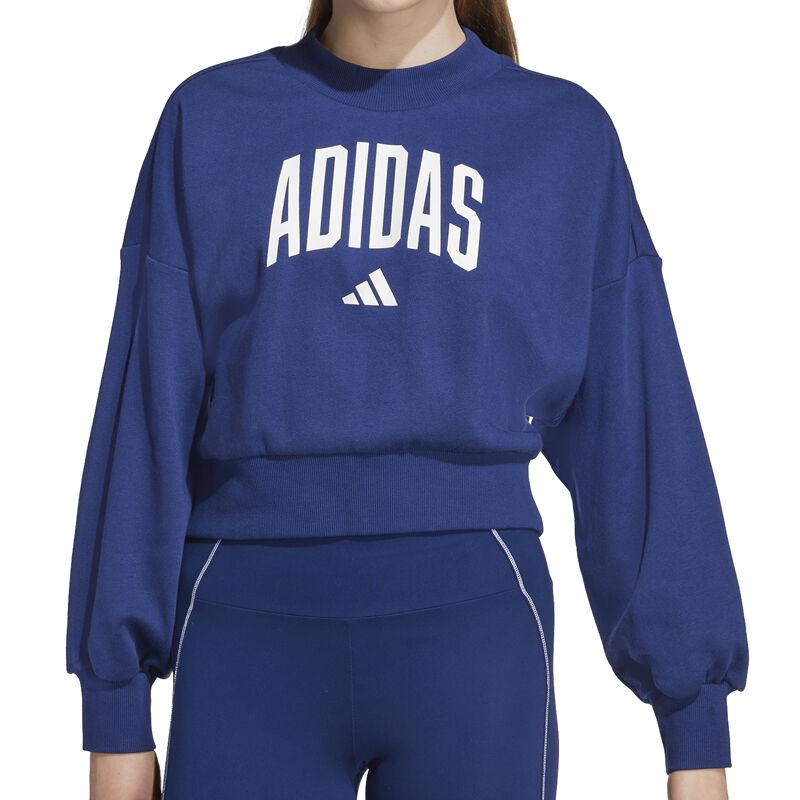 Adidas Duks za djevojčice, JG CLGT FT SWT, Teget