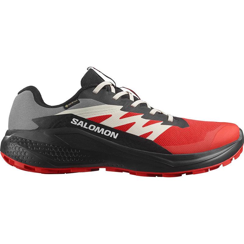 Salomon Patike za muškarce, Alphaglide GTX, Crno-crvene