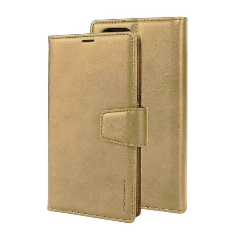 Preklopna futrola za mobilni telefon Samsung A06 Flip Platoon, Zlatna boja