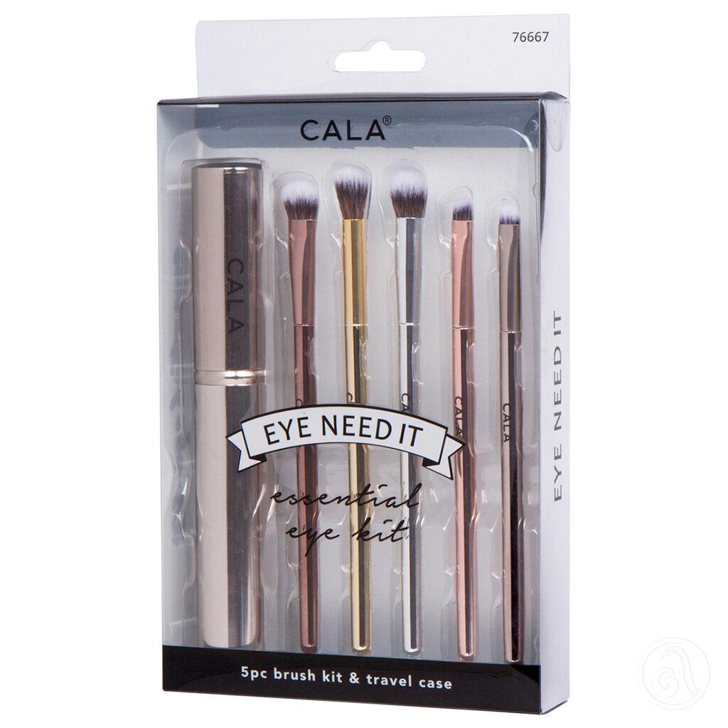 Cala Set četkica za šminkanje Eye Need It Mixed Metals