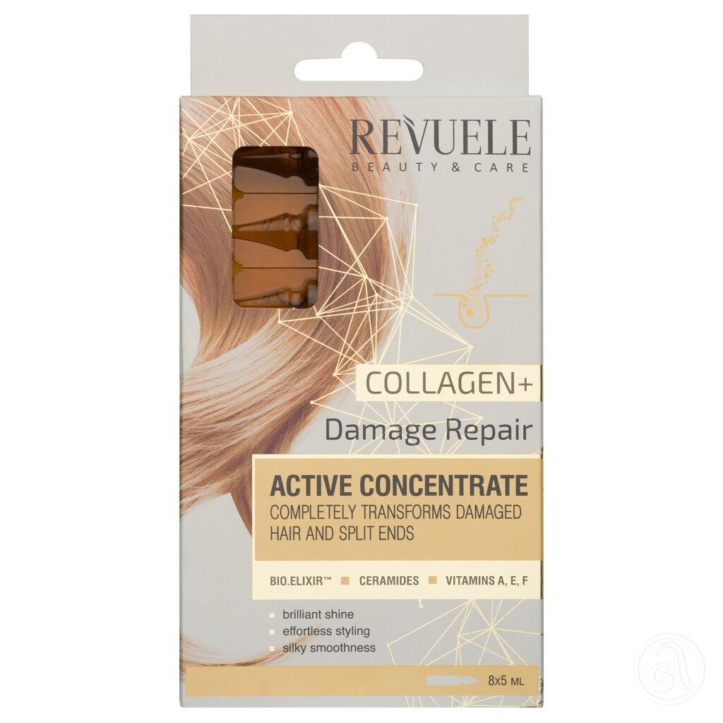 Reveule Set od 8   Ampula  za oštećenu kosu Collagen, 8x5Ml