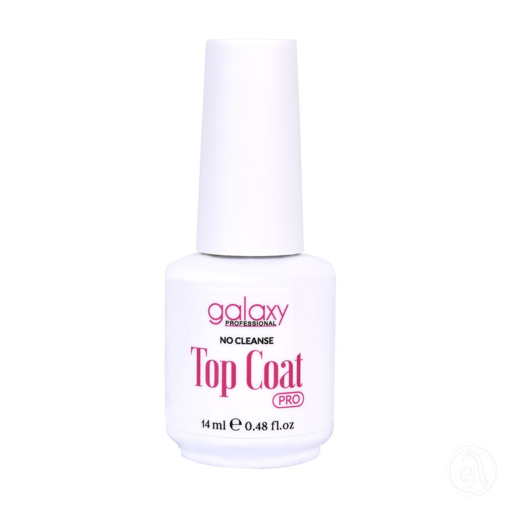 Galaxy Professional UV/LED Pro Top Coat No Cleanse, 14Ml - Standard