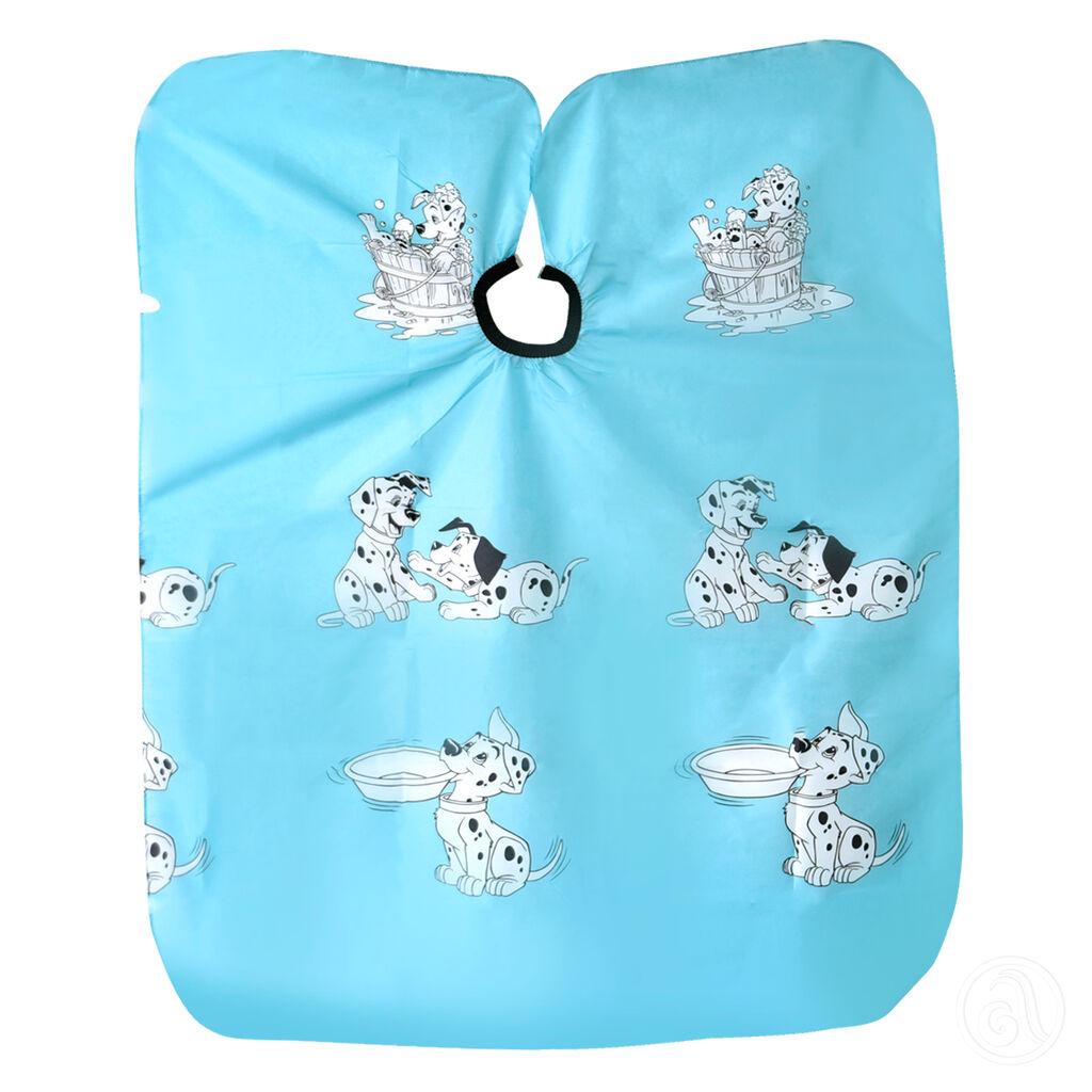 Beauty Design Dječiji ogrtač za šišanje Disney PO-342, 120x140Cm,Plavo-beli