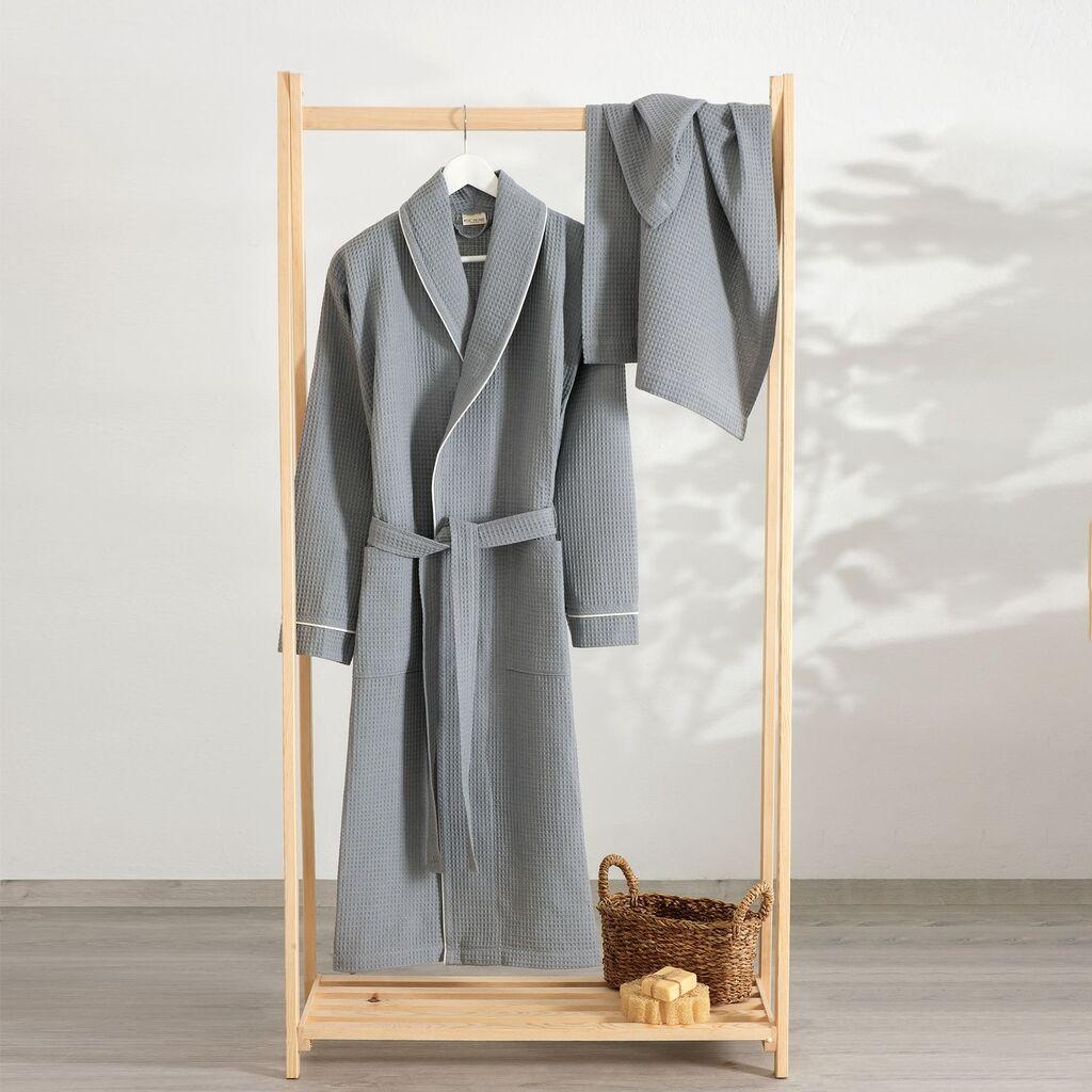 L'essentiel Maison set bade mantila i peškira, siva