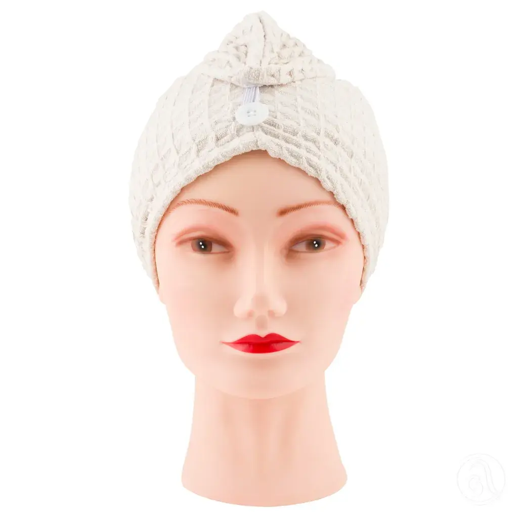 Spa Natural Turban za kosu, Bijeli