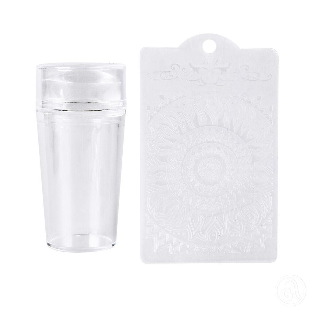 Perfect Nails Pečat za nokte i grebač Nail Art 17-A