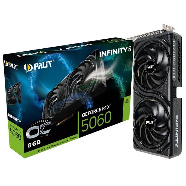 Palit Grafička karta RTX 5060 Infinity 2 OC, 8GB GDDR7