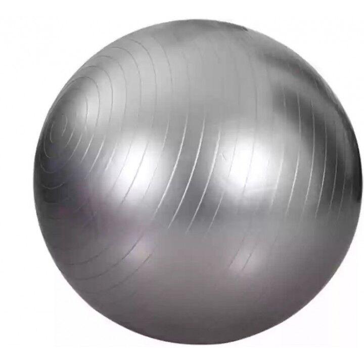 Gimnastička lopta, 65 cm, Siva